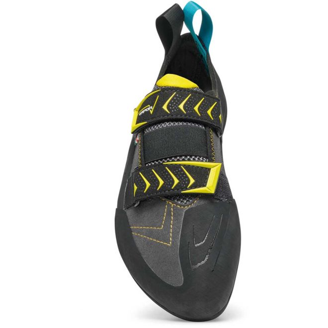SCARPA Vapor V Smoke/Yellow scarpette arrampicata