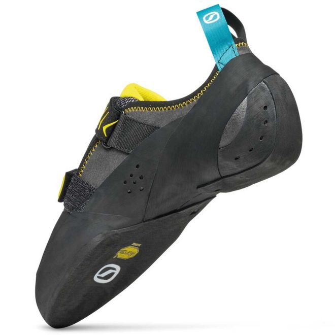 SCARPA Vapor V Smoke/Yellow scarpette arrampicata