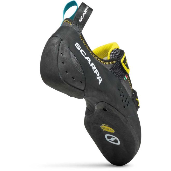 SCARPA Vapor V Smoke/Yellow scarpette arrampicata