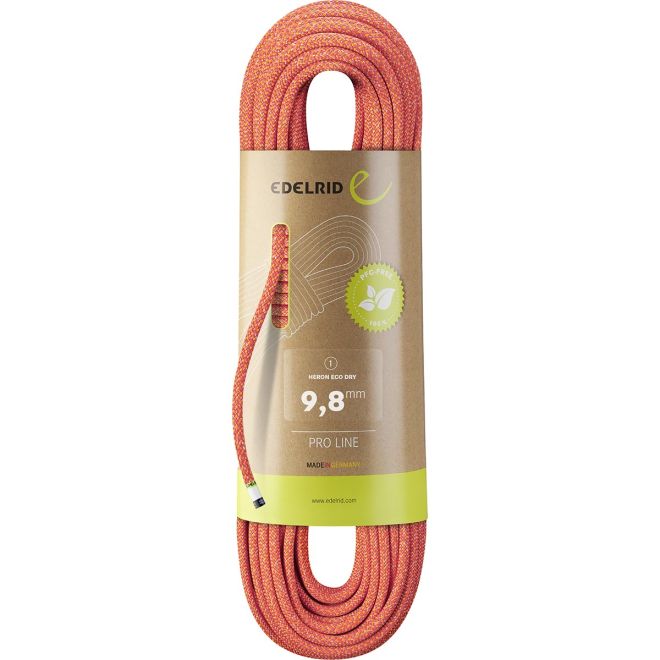 Edelrid Heron Eco Dry 9.8 mm corda arrampicata
