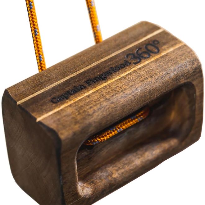 Captain Fingerfood Hangboard 360° trave arrampicata portatile