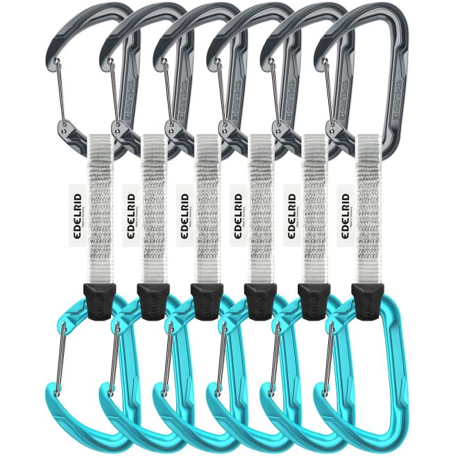 Edelrid Pure Wire Set Sixpack 6 Pack rinvii arrampicata