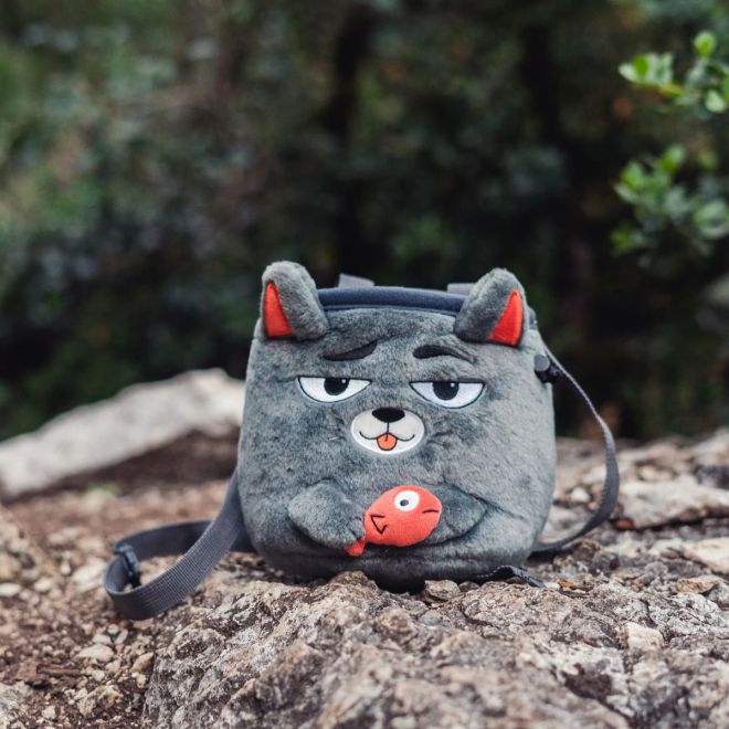 YY Vertical Cat Chalk Bag sacchetto portamagnesite