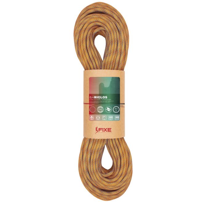 Fixe 8.4 Riglos mezza corda arrampicata