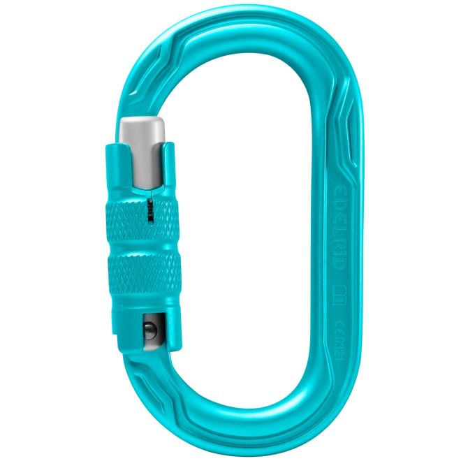 Edelrid Oval Power 2500 Triple II moschettone triplo movimento arrampicata