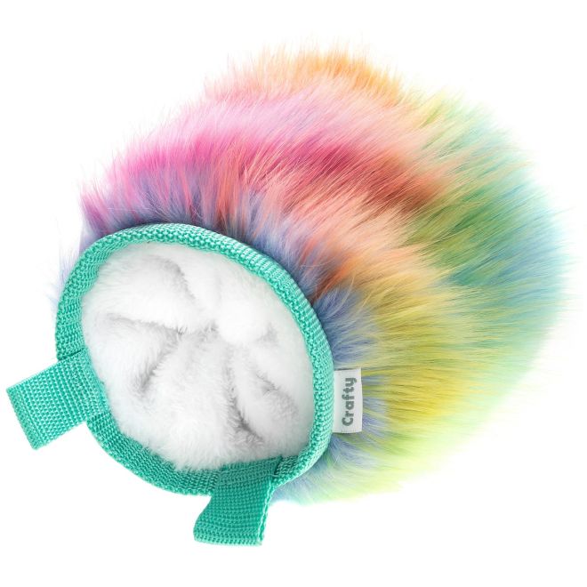 Crafty Climbing Rainbow Furry sacchetto portamagnesite