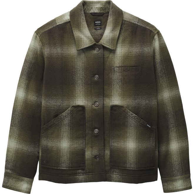 Prana Bridges Flannel Jacket giacca donna