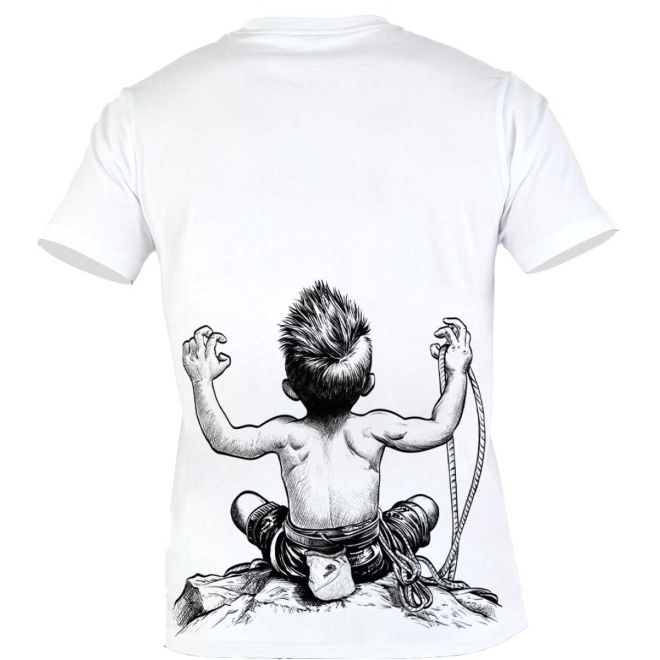 Nograd Born To Climb Tshirt Men maglietta uomo