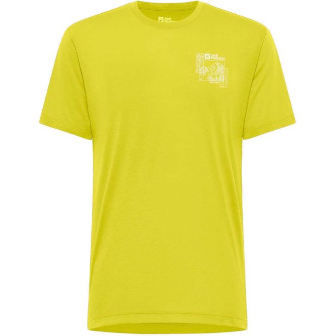 Jack Wolfskin Vonnan Graphic T M maglietta uomo