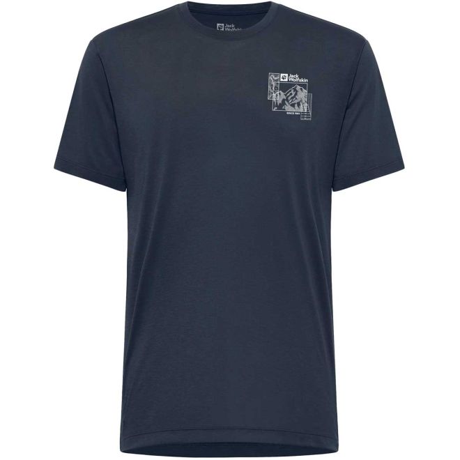 Jack Wolfskin Vonnan Graphic T M maglietta uomo
