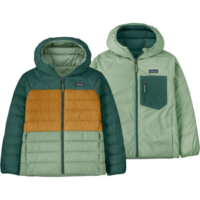 Patagonia Kids' Reversible Down Sweater Hoody giacca bambino