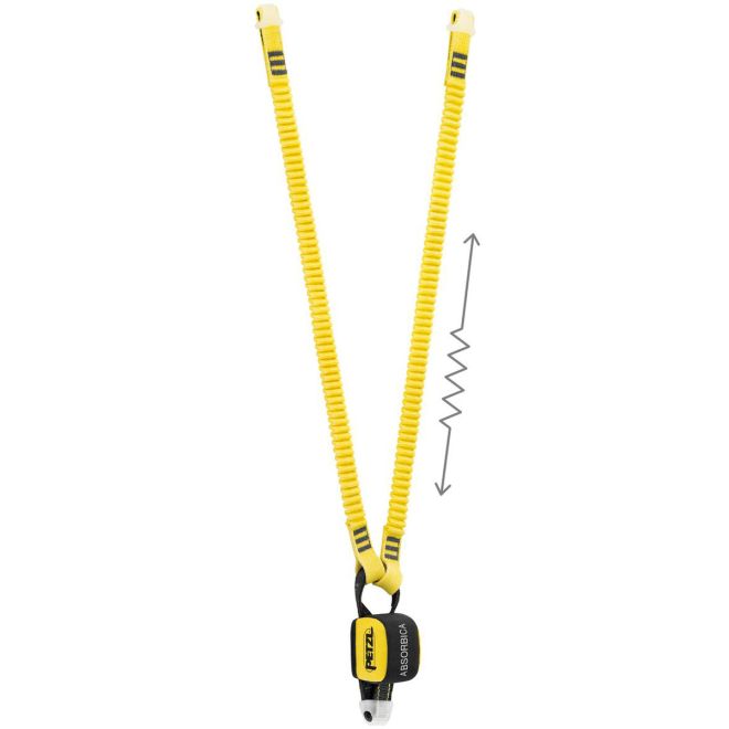 Petzl Absorbica-Y 150 cordino con assorbitore di energia integrato