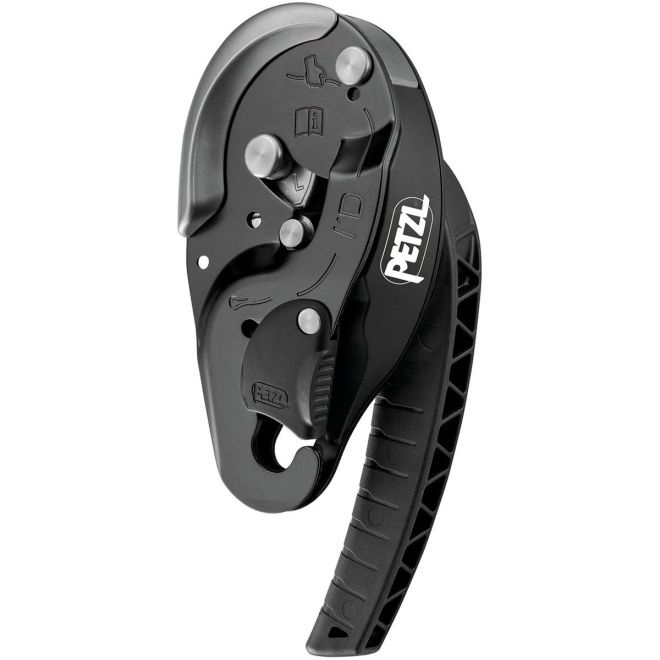 Petzl I'D L discensore autofrenante soccorso con funzione antipanico