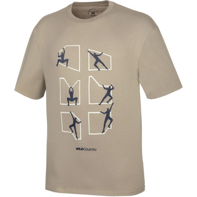 Wild Country Sequence M T-Shirt maglietta uomo