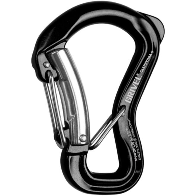 Grivel Twin G Clepsydra K10GS moschettone a doppia leva arrampicata