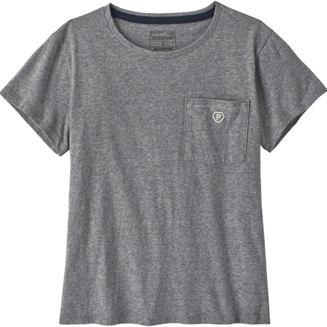 Patagonia W's Clean Climb Bloom Pocket Responsibili-Tee maglietta donna