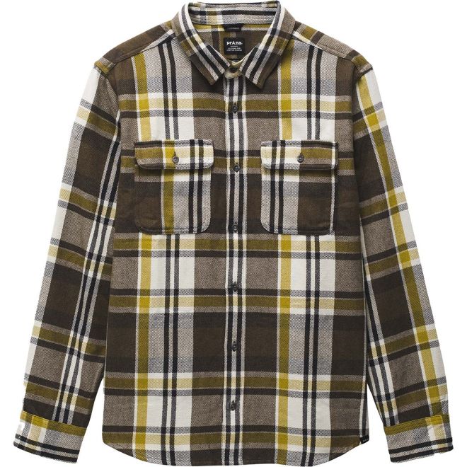 Prana Westbrook Flannel Shirt Men camicia uomo