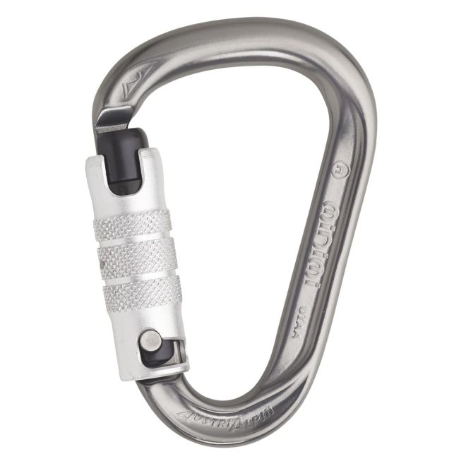 AustriAlpin HMS Mini.Mi moschettone triplo movimento arrampicata