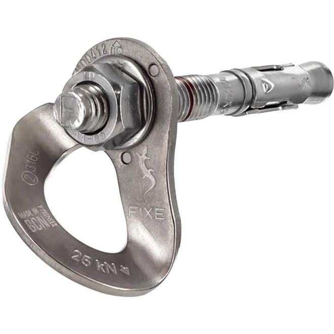 Fixe 316L Expansion Bolt Ø12x90 mm + Hanger pack chiodo a espansione + placchetta