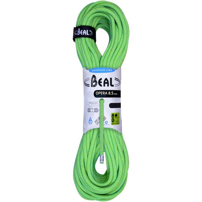 Beal Opera 8.5 mm Unicore Golden Dry corda arrampicata