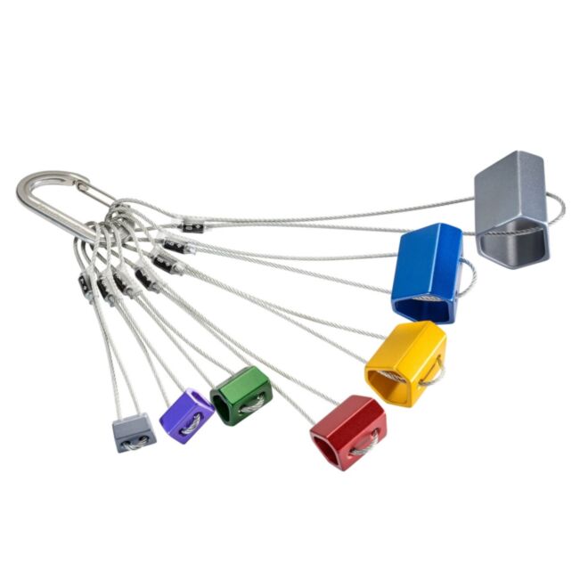 BD Black Diamond Wired Hexentric set 4-10 dadi arrampicata