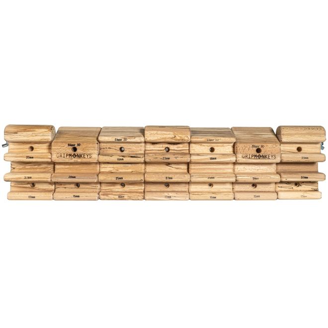 GripMonkeys Climbing Fingerboard trave arrampicata