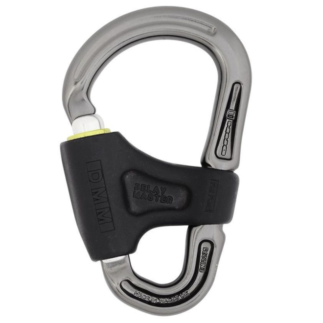 Petzl GriGri assicuratore e moschettone arrampicata