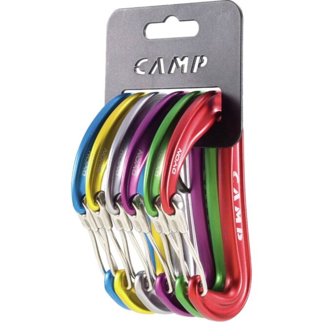 CAMP Rack Pack Dyon set 6 moschettoni arrampicata