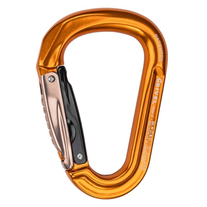 Grivel Mega K6G Twin Gate moschettone a doppia leva arrampicata