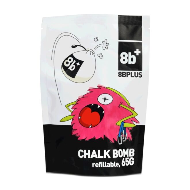 8b+ 8BPLUS Chalk Bomb 65 g pallina magnesite ricaricabile