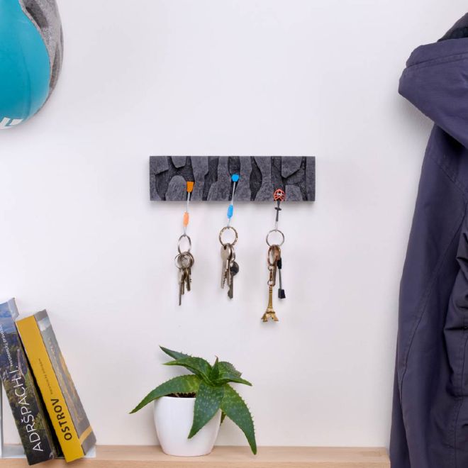 Fujfuj Classic 2 Concrete Key Holders - Nuts porta chiavi con dadi arrampicata