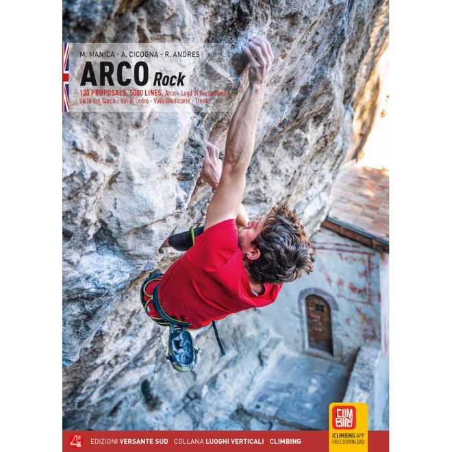 Versante Sud Arco Rock guida arrampicata in inglese