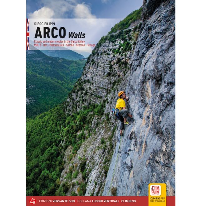 Versante Sud Arco Walls Vol. 2 guida arrampicata in inglese