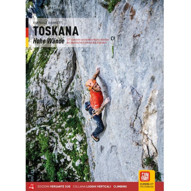 Versante Sud Toskana Hohe Wande guida arrampicata in tedesco