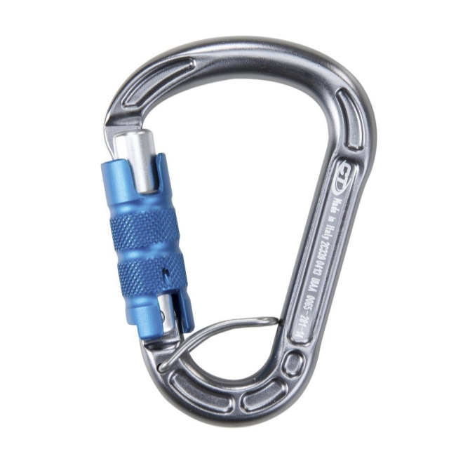Petzl GriGri assicuratore e moschettone arrampicata