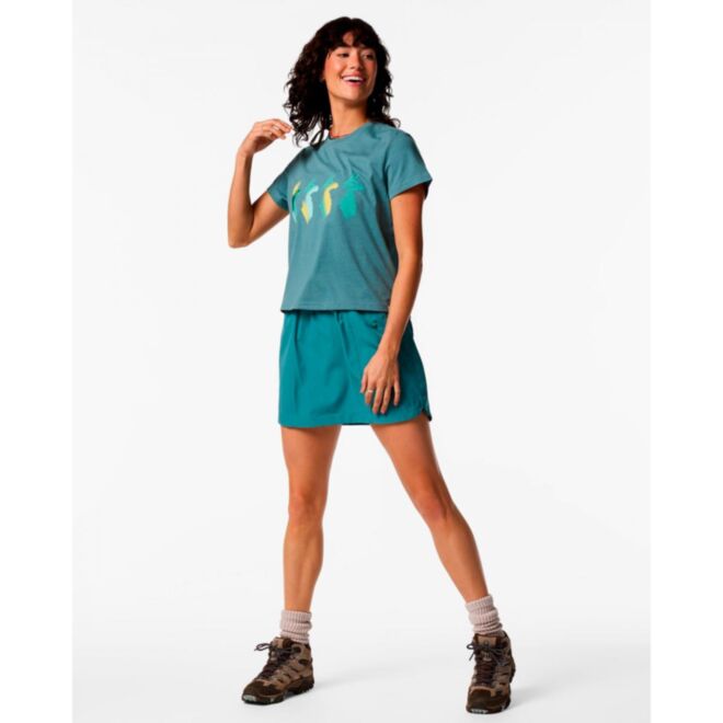 Cotopaxi Cuatro Bitmap T-Shirt maglietta donna