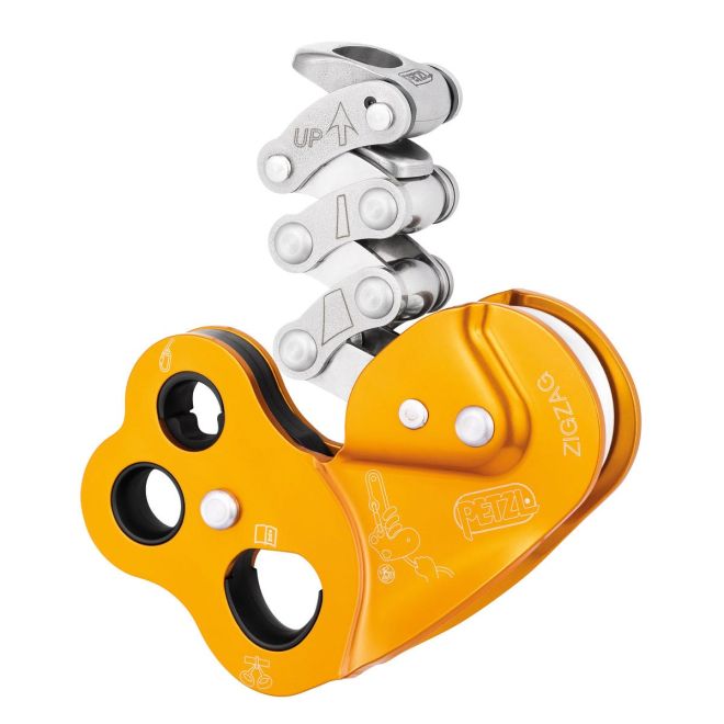 Petzl ZigZag bloccante lavoro su piante