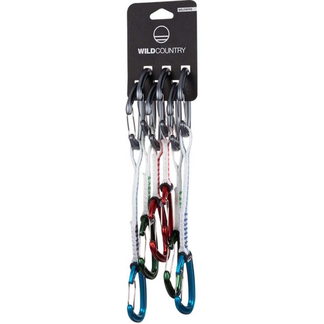 Wild Country Wildwire Quickdraw Trad 6-Pack rinvii arrampicata