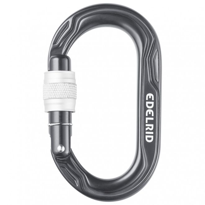 Edelrid Kiwi Screw moschettone a ghiera arrampicata