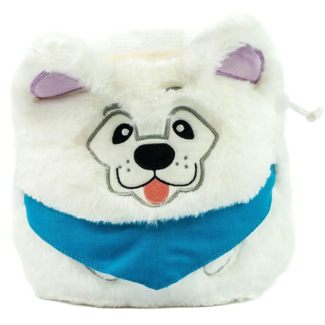 YY Vertical Samoyed Chalk Bag sacchetto portamagnesite