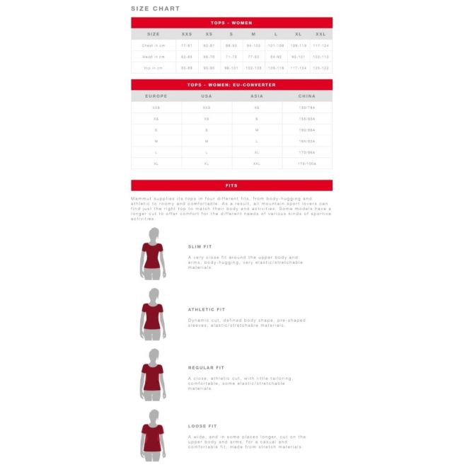 Mammut Massone T-Shirt Women Slogan maglietta donna
