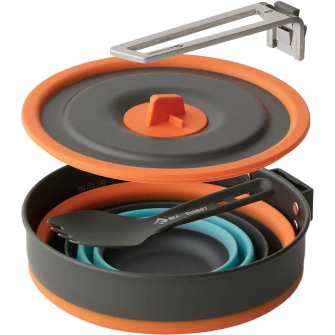 Sea To Summit Frontier Ultralight Collapsible 1L Pot Cook Set pentola da campeggio