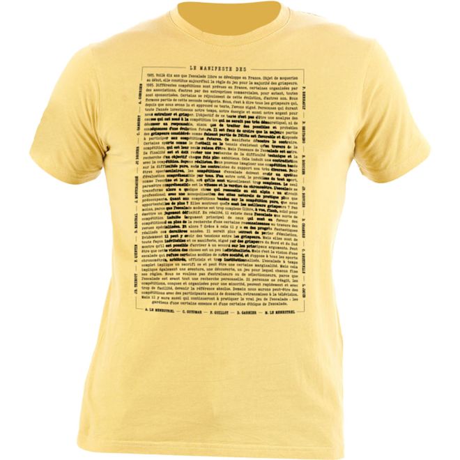 Nograd Manifeste Tshirt Men maglietta uomo
