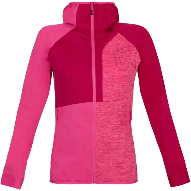 Rock Experience Headwall Hoodie FZ pile donna