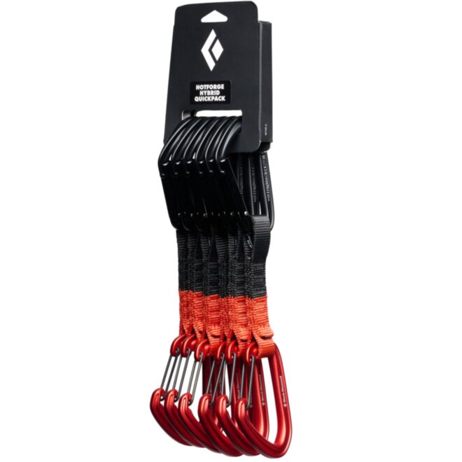 Black Diamond Hotforge Hybrid Quickpack set rinvii arrampicata