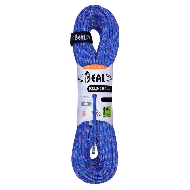 Beal Ice Line 8.1 mm Unicore Dry Cover mezza corda arrampicata