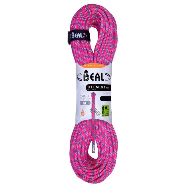 Beal Ice Line 8.1 mm Unicore Dry Cover mezza corda arrampicata