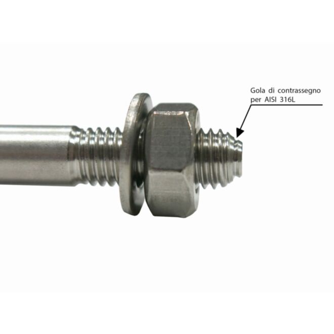 Raumer Hang Fix inox M12L Ø12x100mm chiodo doppia espansione