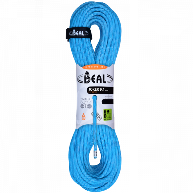 Beal Joker 9.1 mm Unicore Dry Cover corda arrampicata