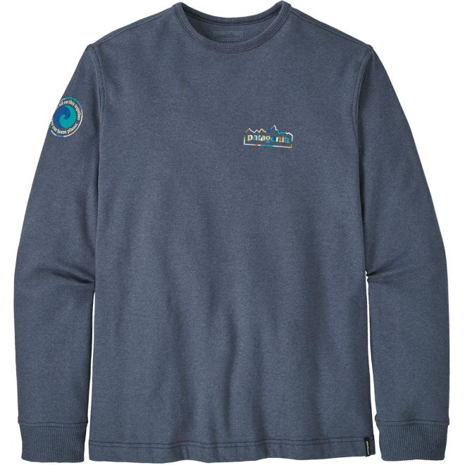 Patagonia M's Long-Sleeved Unity Fitz Wildrise Crew felpa con cappuccio uomo